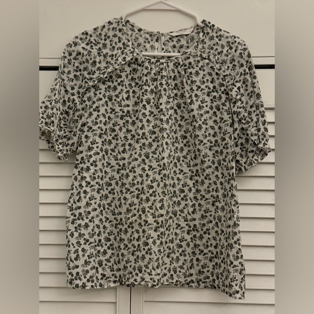 Floral short sleeve top by lucky